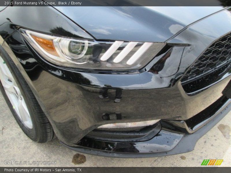 Black / Ebony 2015 Ford Mustang V6 Coupe