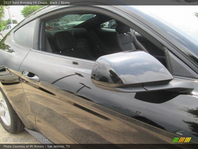 Black / Ebony 2015 Ford Mustang V6 Coupe