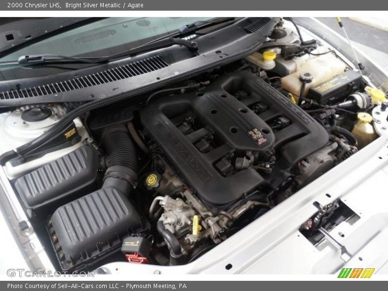 Bright Silver Metallic / Agate 2000 Chrysler LHS