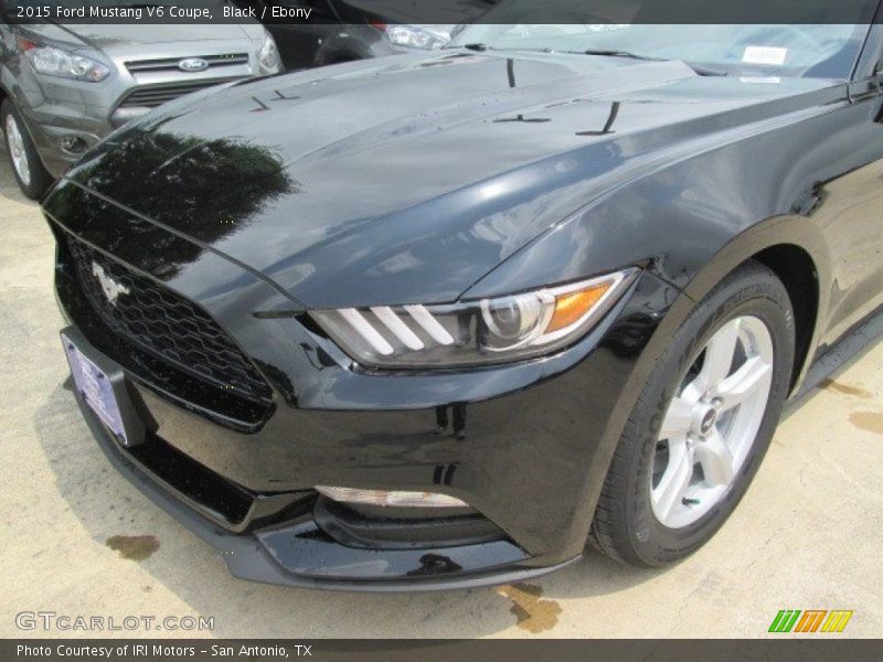 Black / Ebony 2015 Ford Mustang V6 Coupe