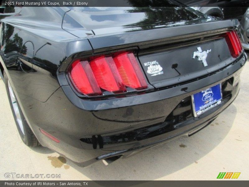 Black / Ebony 2015 Ford Mustang V6 Coupe