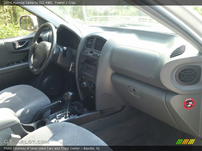 Pewter / Gray 2004 Hyundai Santa Fe GLS 4WD