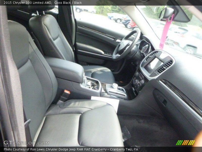 Gloss Black / Black 2015 Chrysler 300 Limited AWD