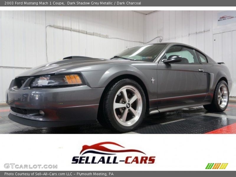 Dark Shadow Grey Metallic / Dark Charcoal 2003 Ford Mustang Mach 1 Coupe