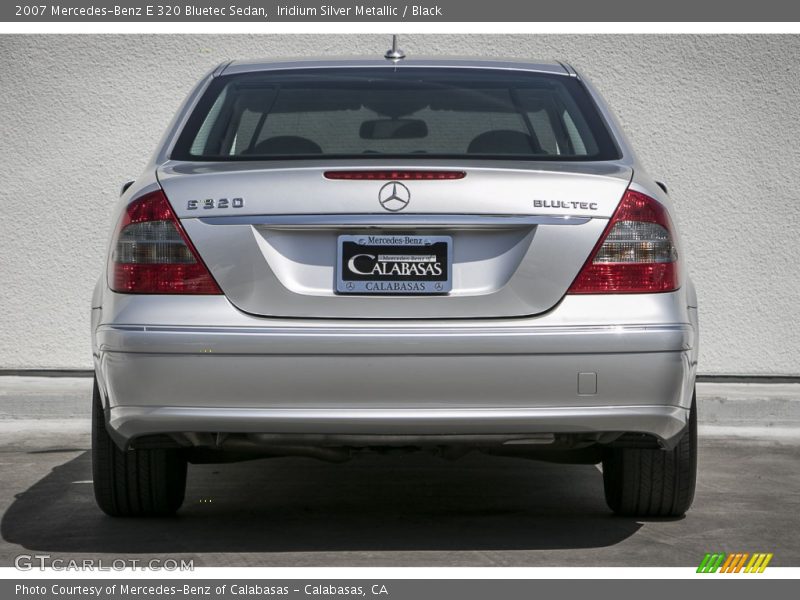 Iridium Silver Metallic / Black 2007 Mercedes-Benz E 320 Bluetec Sedan