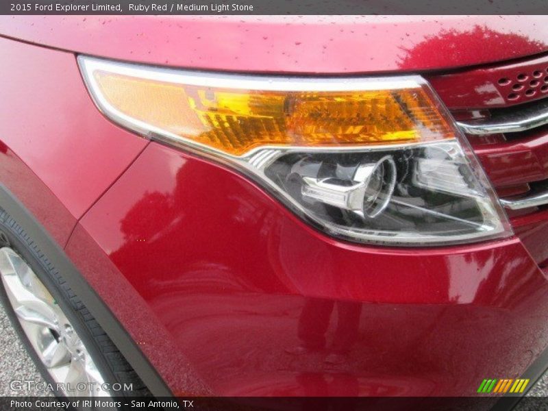 Ruby Red / Medium Light Stone 2015 Ford Explorer Limited