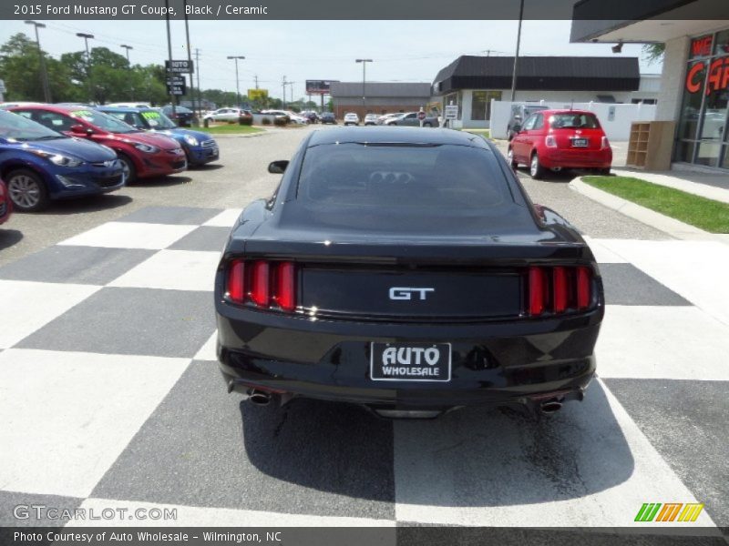 Black / Ceramic 2015 Ford Mustang GT Coupe