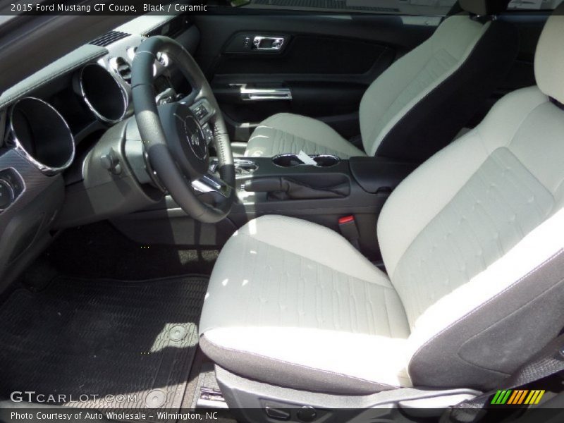 Black / Ceramic 2015 Ford Mustang GT Coupe