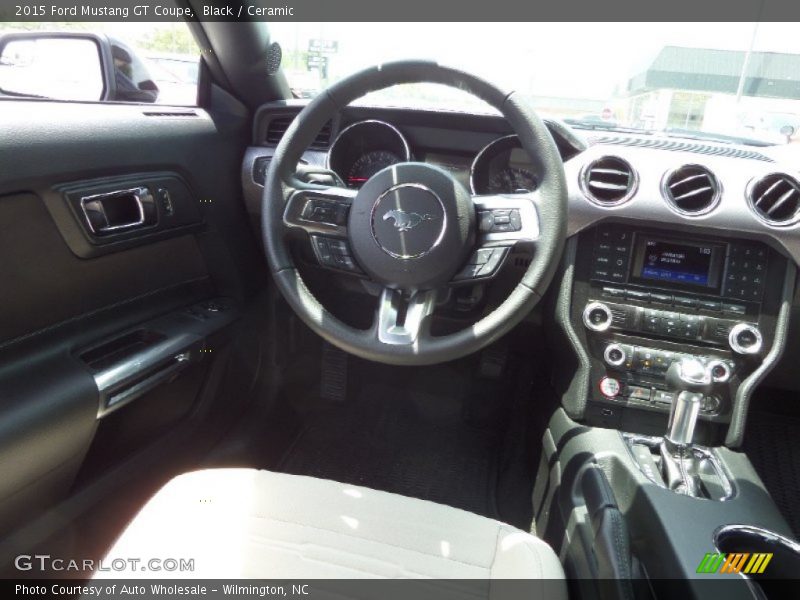Black / Ceramic 2015 Ford Mustang GT Coupe