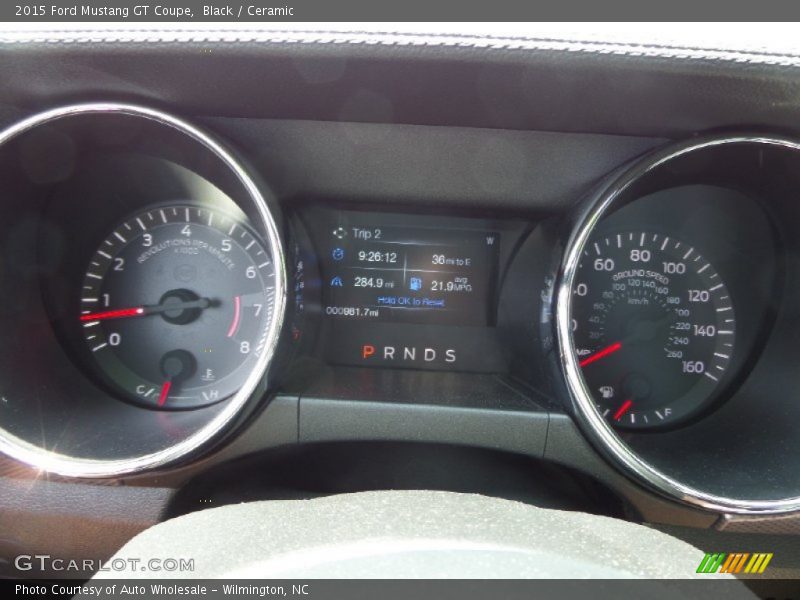 Black / Ceramic 2015 Ford Mustang GT Coupe