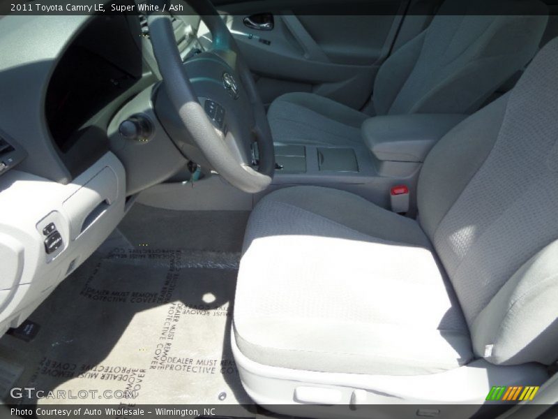 Super White / Ash 2011 Toyota Camry LE