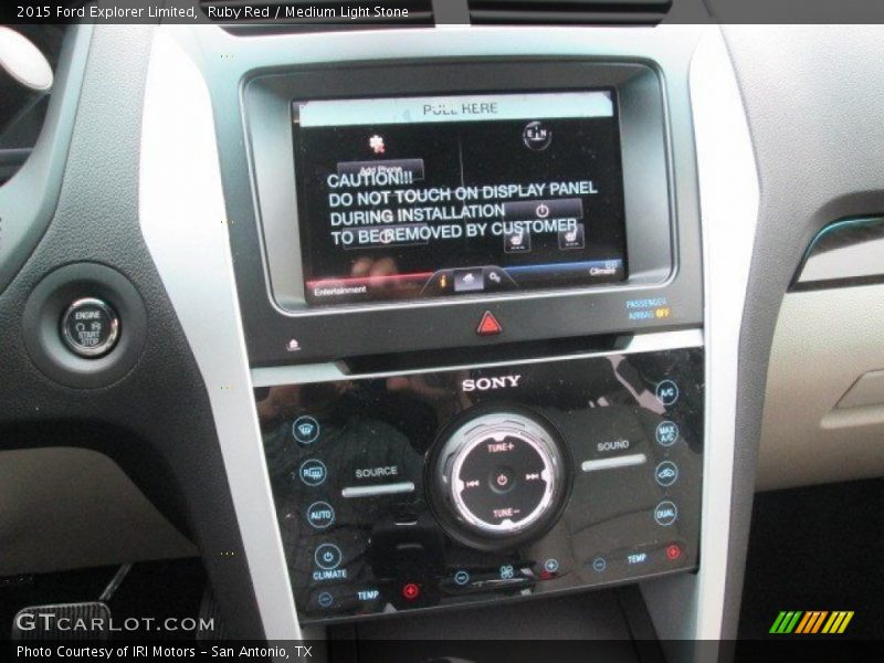 Ruby Red / Medium Light Stone 2015 Ford Explorer Limited