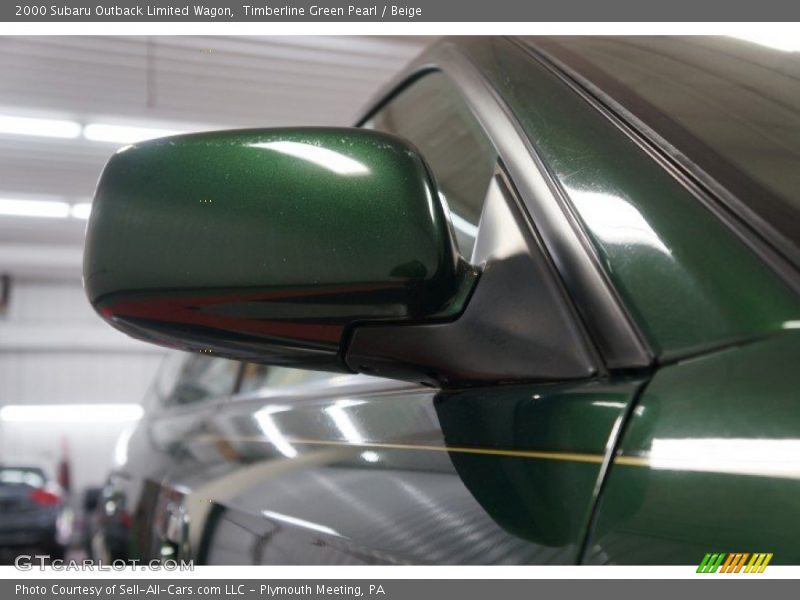 Timberline Green Pearl / Beige 2000 Subaru Outback Limited Wagon