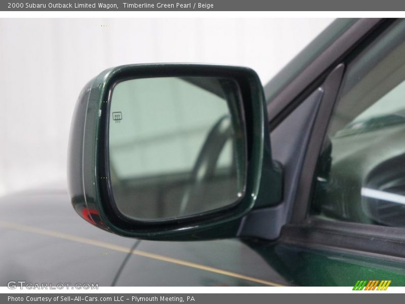 Timberline Green Pearl / Beige 2000 Subaru Outback Limited Wagon