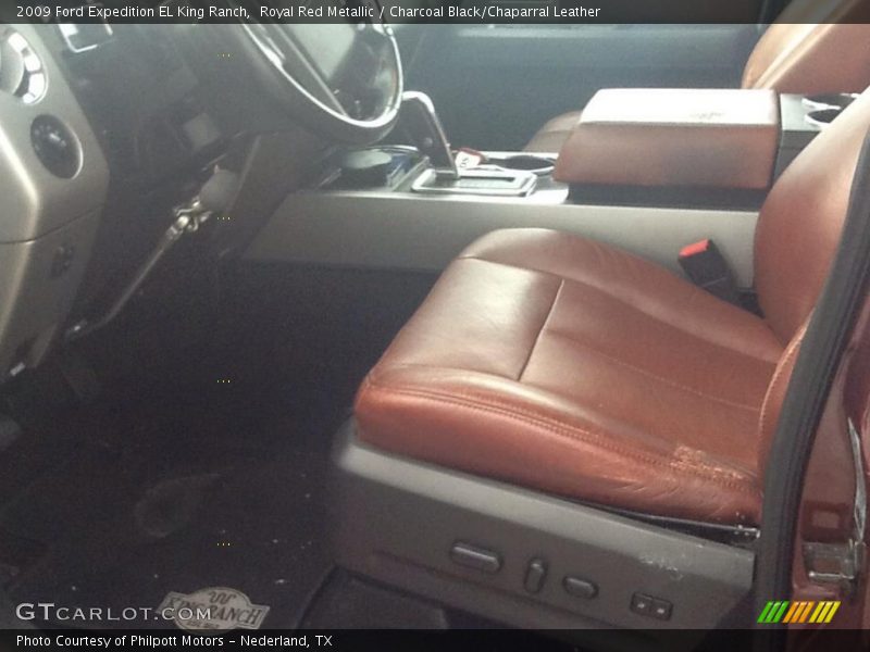 Royal Red Metallic / Charcoal Black/Chaparral Leather 2009 Ford Expedition EL King Ranch