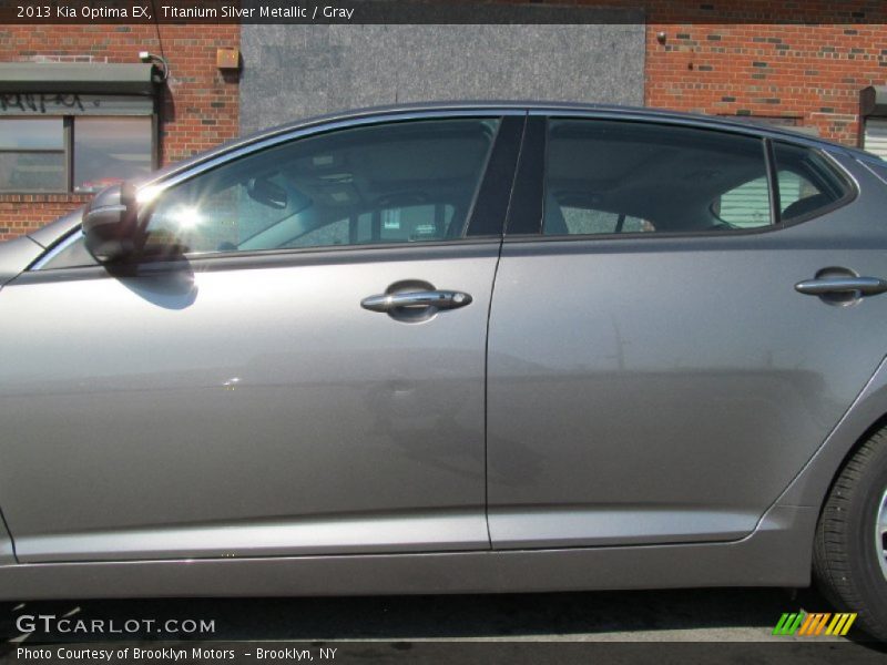 Titanium Silver Metallic / Gray 2013 Kia Optima EX