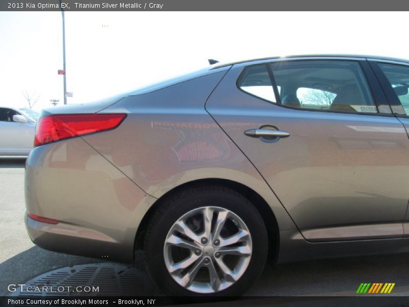 Titanium Silver Metallic / Gray 2013 Kia Optima EX