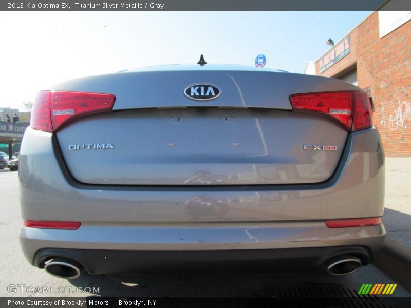 Titanium Silver Metallic / Gray 2013 Kia Optima EX