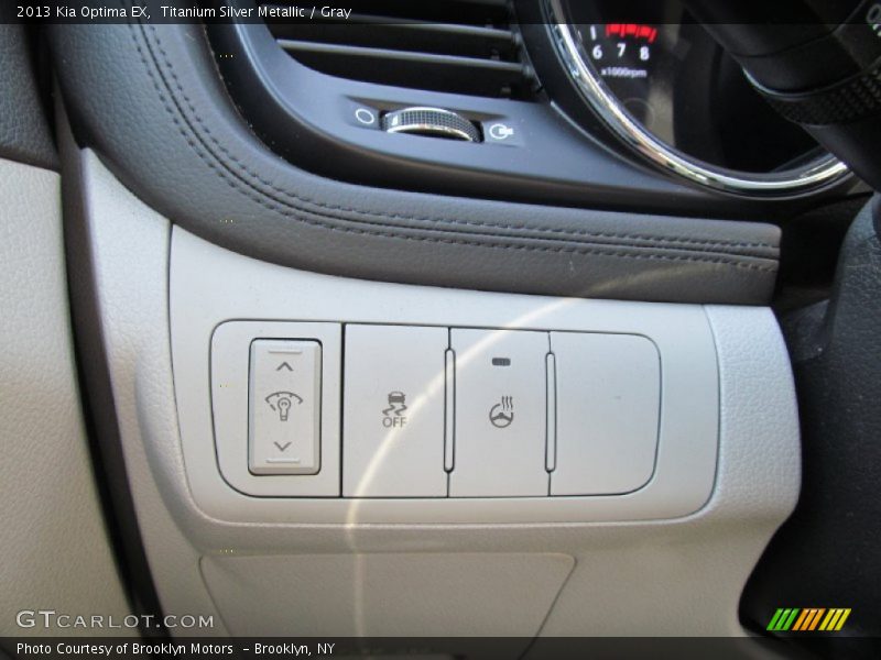Titanium Silver Metallic / Gray 2013 Kia Optima EX