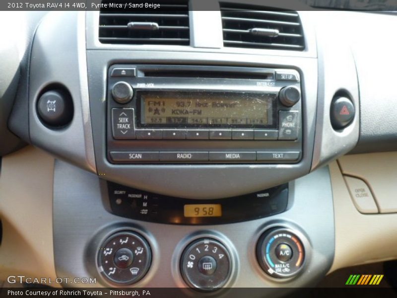 Pyrite Mica / Sand Beige 2012 Toyota RAV4 I4 4WD