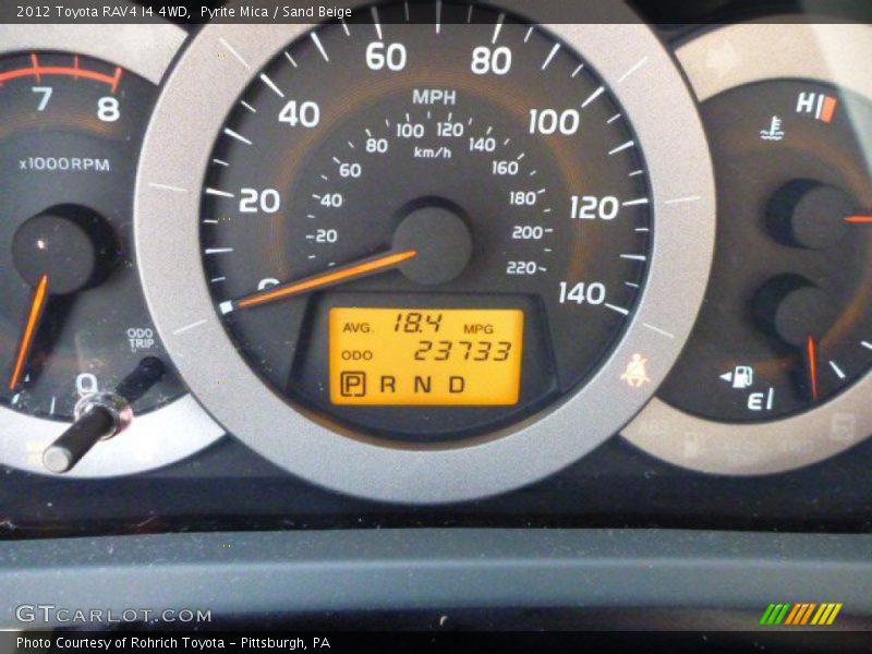 Pyrite Mica / Sand Beige 2012 Toyota RAV4 I4 4WD