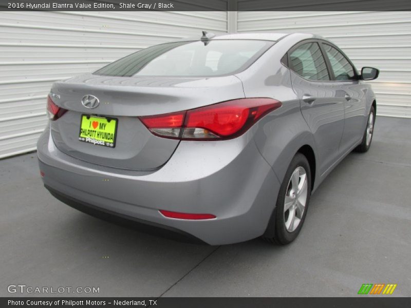 Shale Gray / Black 2016 Hyundai Elantra Value Edition