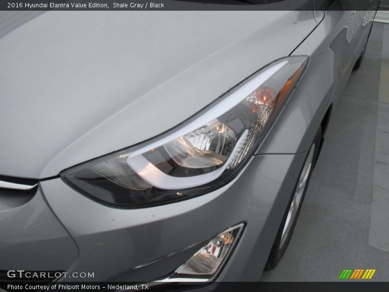 Shale Gray / Black 2016 Hyundai Elantra Value Edition