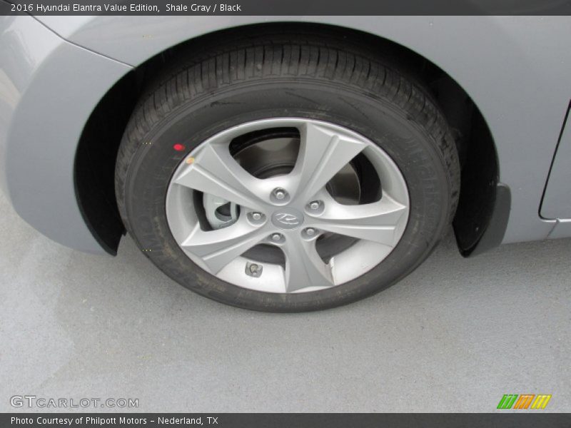 Shale Gray / Black 2016 Hyundai Elantra Value Edition