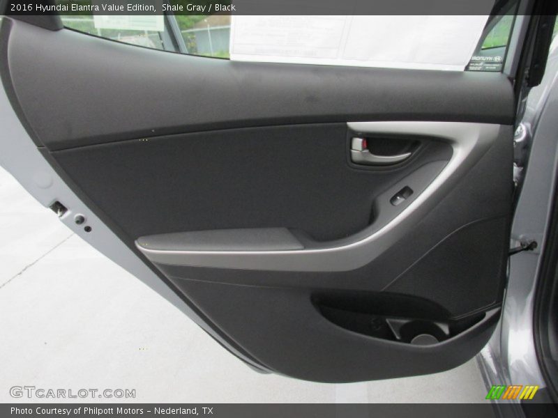 Shale Gray / Black 2016 Hyundai Elantra Value Edition