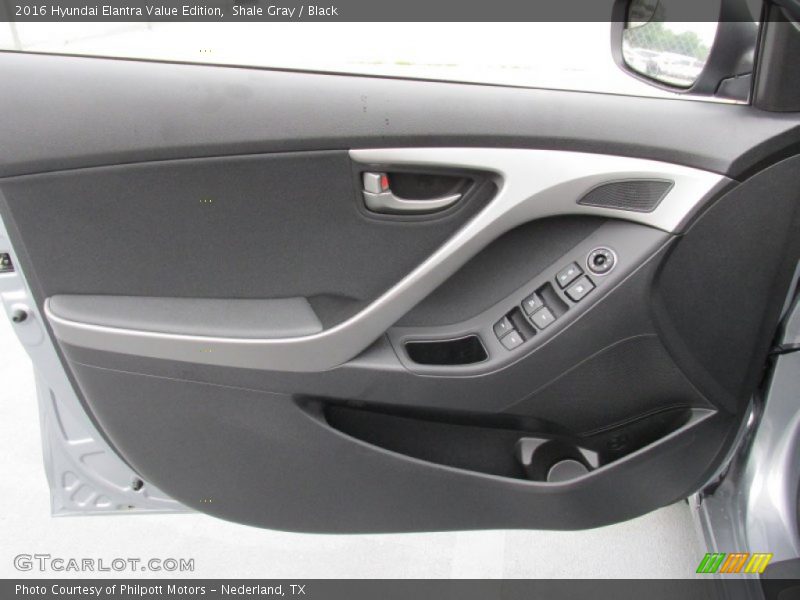 Shale Gray / Black 2016 Hyundai Elantra Value Edition