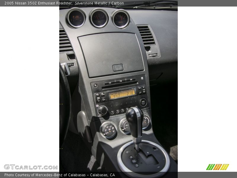 Silverstone Metallic / Carbon 2005 Nissan 350Z Enthusiast Roadster