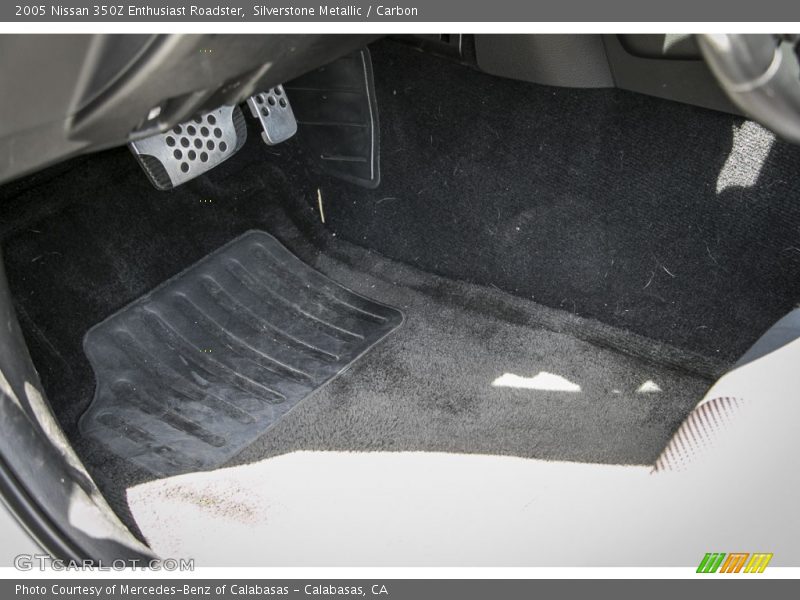Silverstone Metallic / Carbon 2005 Nissan 350Z Enthusiast Roadster