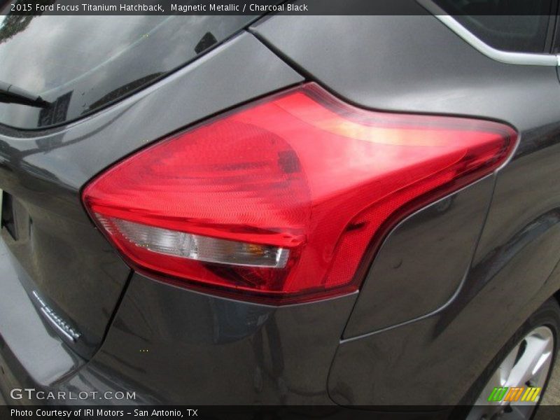 Magnetic Metallic / Charcoal Black 2015 Ford Focus Titanium Hatchback