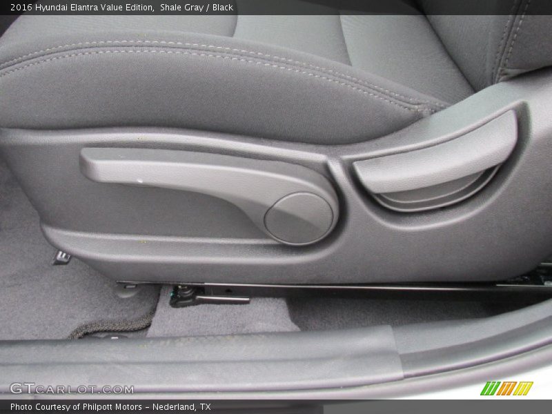 Shale Gray / Black 2016 Hyundai Elantra Value Edition