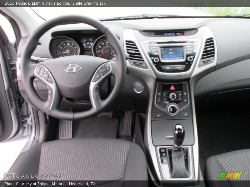 Shale Gray / Black 2016 Hyundai Elantra Value Edition