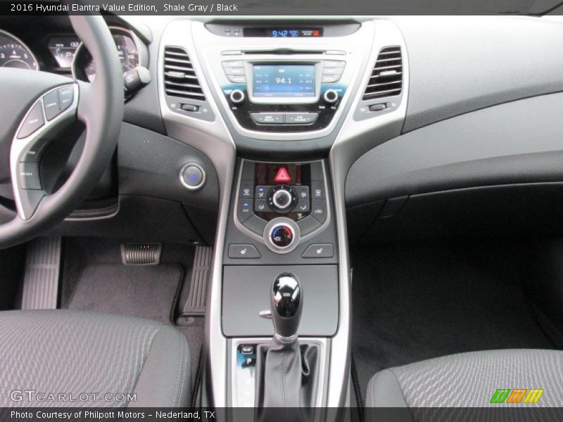 Shale Gray / Black 2016 Hyundai Elantra Value Edition