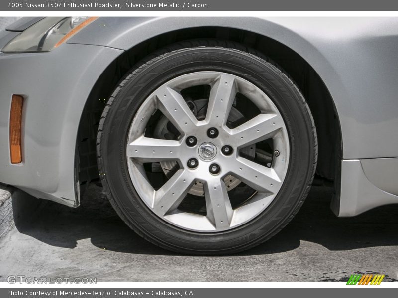 Silverstone Metallic / Carbon 2005 Nissan 350Z Enthusiast Roadster