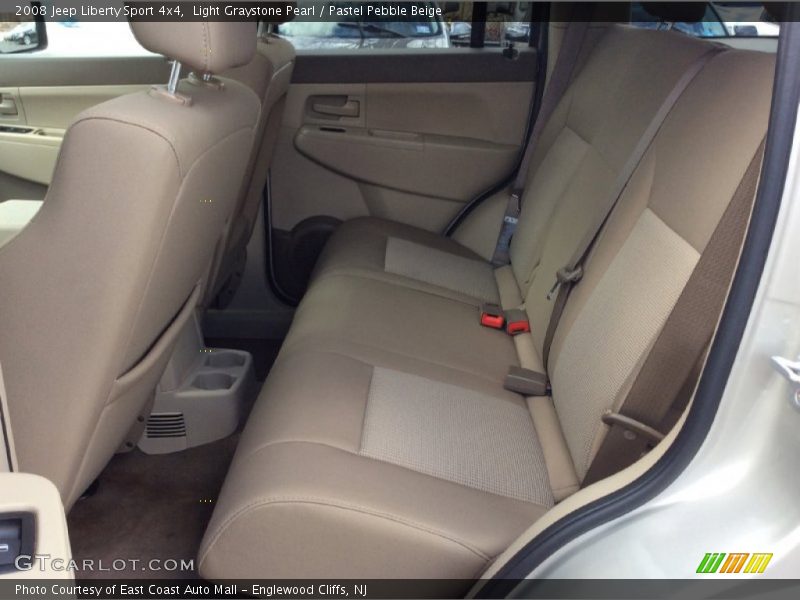 Light Graystone Pearl / Pastel Pebble Beige 2008 Jeep Liberty Sport 4x4