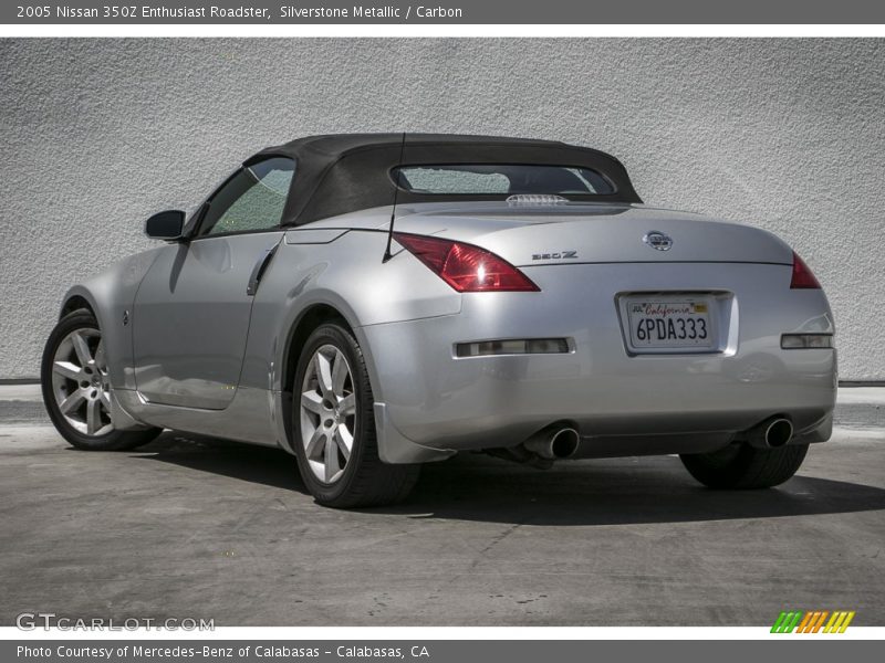 Silverstone Metallic / Carbon 2005 Nissan 350Z Enthusiast Roadster