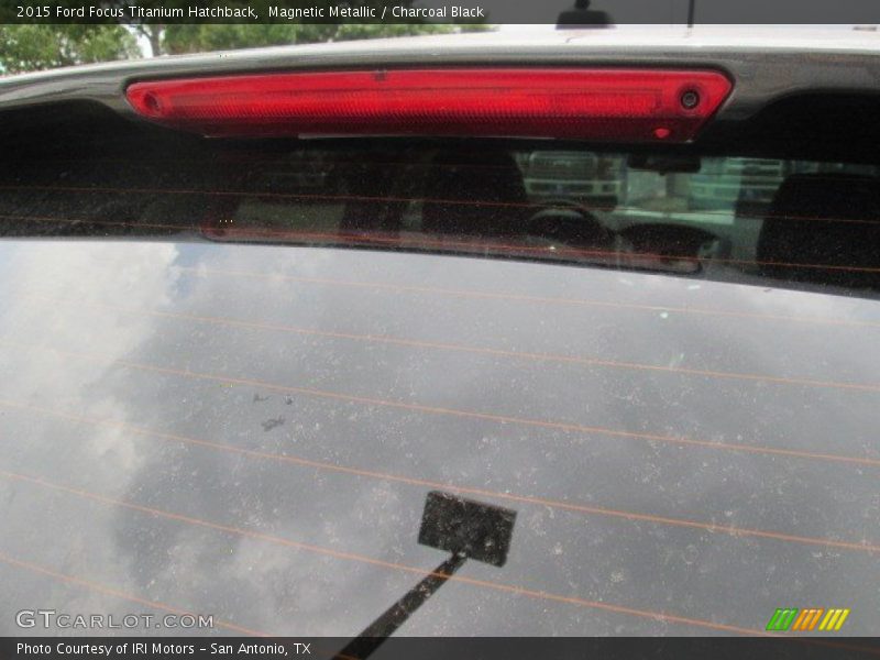 Magnetic Metallic / Charcoal Black 2015 Ford Focus Titanium Hatchback