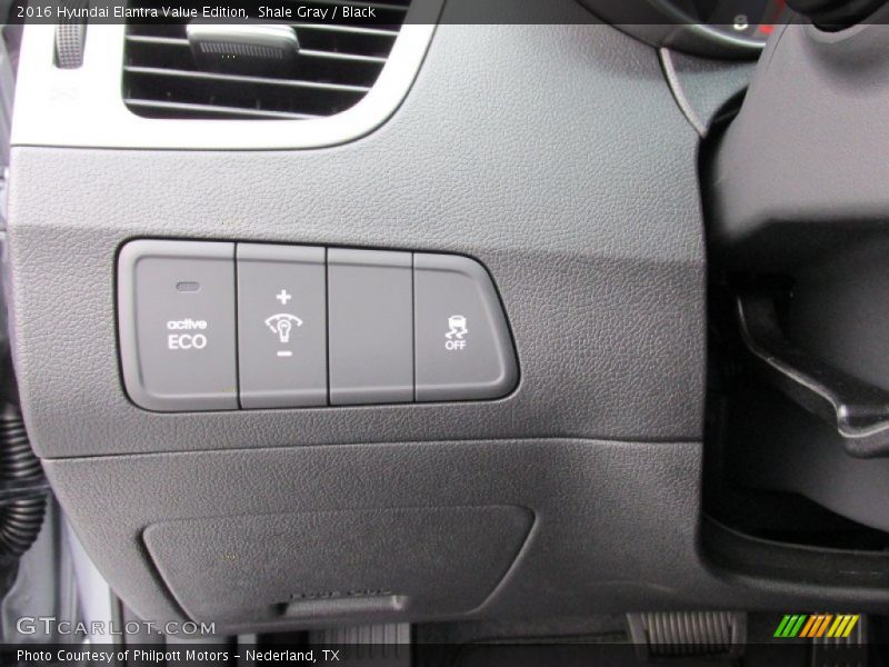 Shale Gray / Black 2016 Hyundai Elantra Value Edition