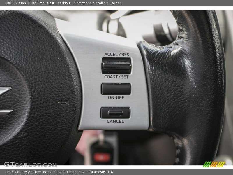 Silverstone Metallic / Carbon 2005 Nissan 350Z Enthusiast Roadster