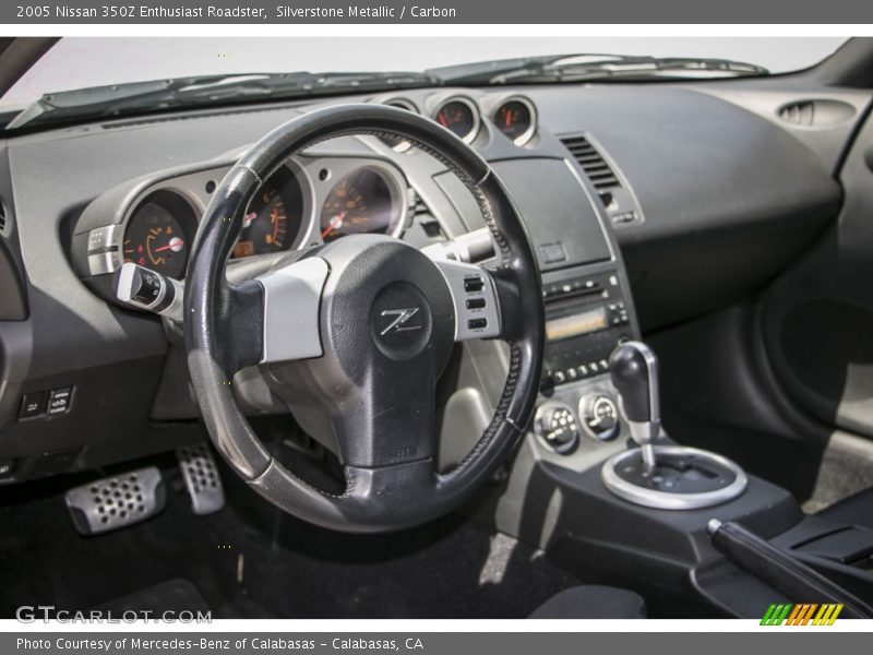 Silverstone Metallic / Carbon 2005 Nissan 350Z Enthusiast Roadster