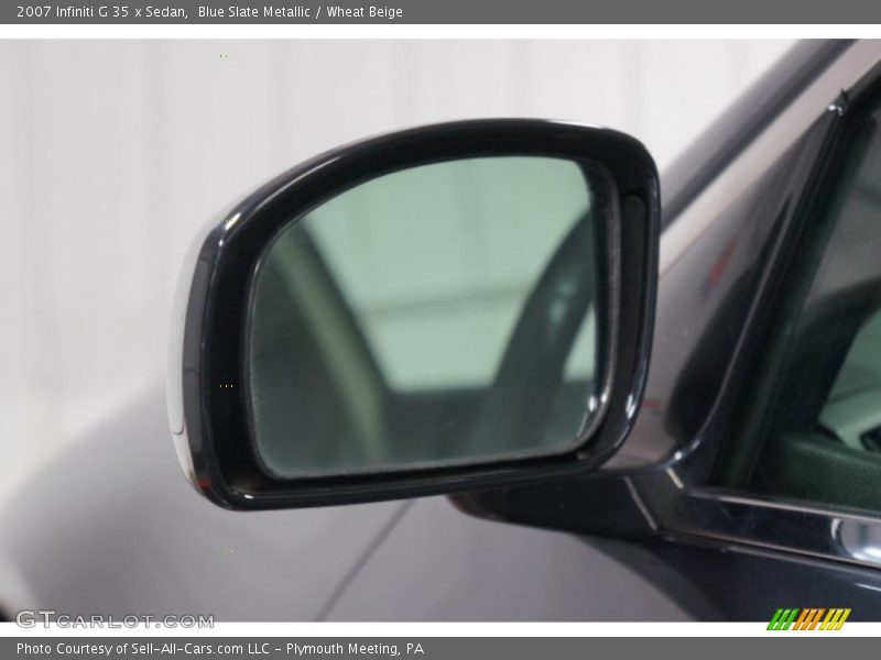 Blue Slate Metallic / Wheat Beige 2007 Infiniti G 35 x Sedan