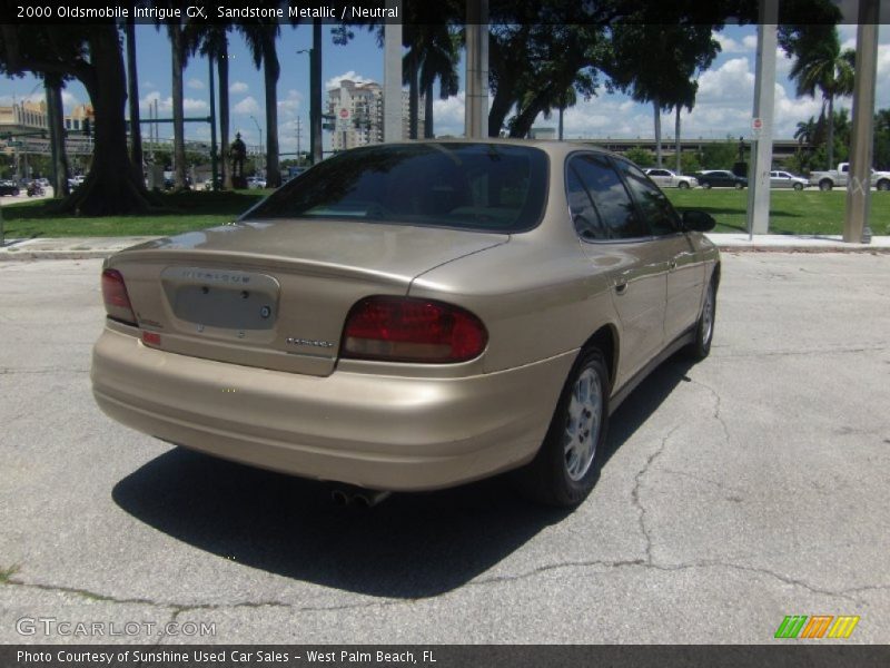 Sandstone Metallic / Neutral 2000 Oldsmobile Intrigue GX