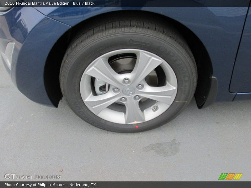 Blue / Black 2016 Hyundai Elantra Value Edition