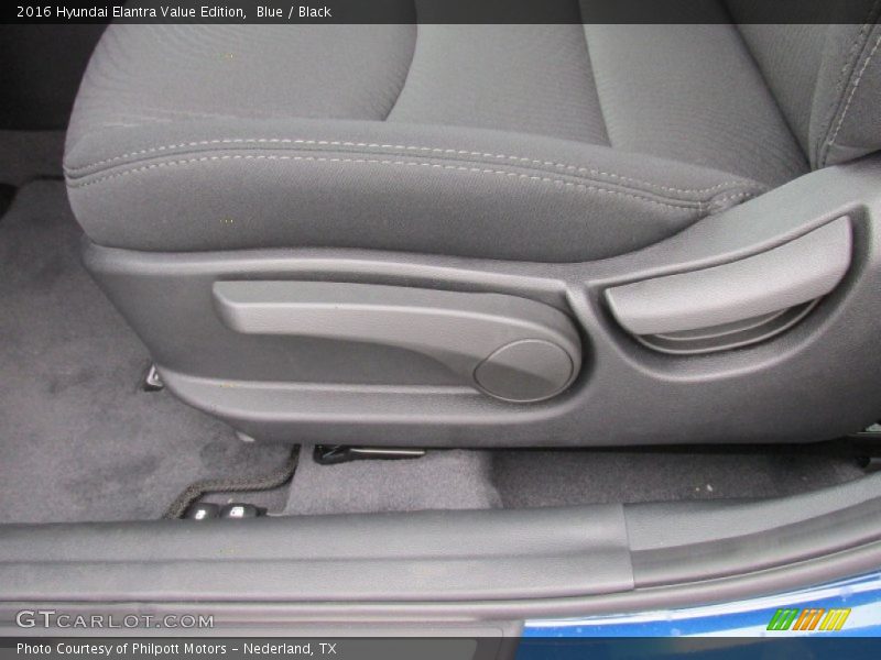 Blue / Black 2016 Hyundai Elantra Value Edition
