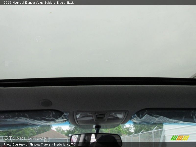 Blue / Black 2016 Hyundai Elantra Value Edition