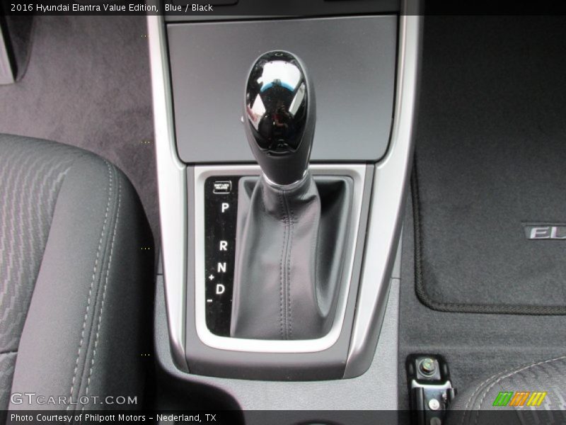 Blue / Black 2016 Hyundai Elantra Value Edition
