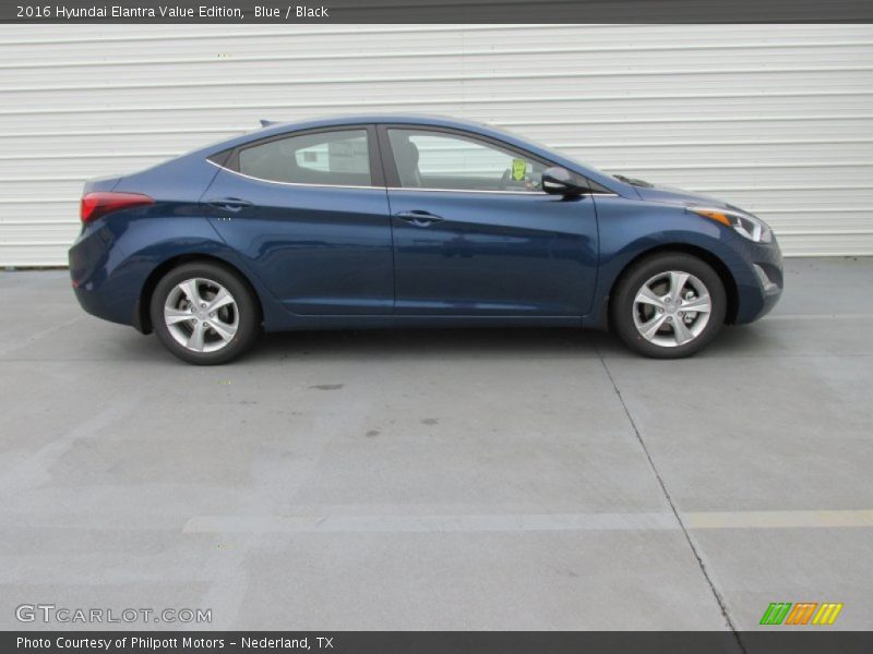 Blue / Black 2016 Hyundai Elantra Value Edition